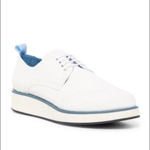 Furla Plume Lace-Up Wedge Flat